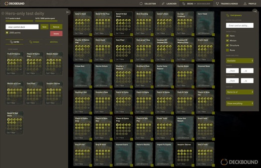 скриншот Deckbound Heroes 4