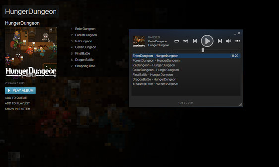 Скриншот из Hunger Dungeon Deluxe Edition + Sound Track
