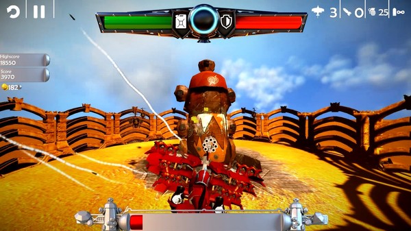 Red Barton and The Sky Pirates game for Linux 1