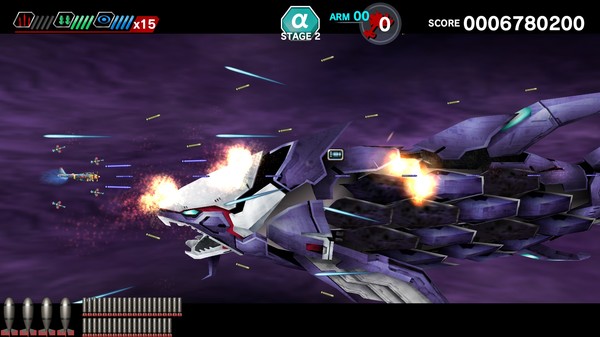 Скриншот из DARIUSBURST Chronicle Saviours - Battle Garegga