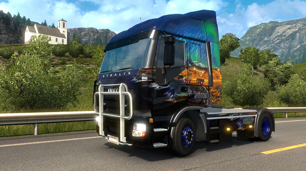 Скриншот из Euro Truck Simulator 2 - Finnish Paint Jobs Pack