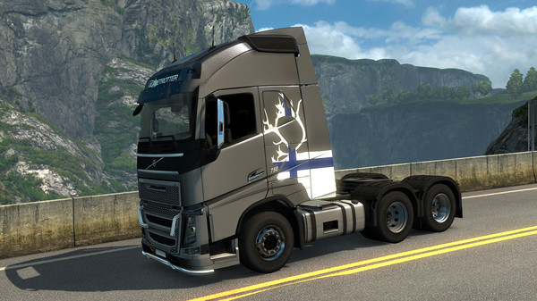 Скриншот из Euro Truck Simulator 2 - Finnish Paint Jobs Pack