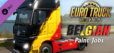 Euro Truck Simulator 2 - Belgian Paint Jobs Pack cover art