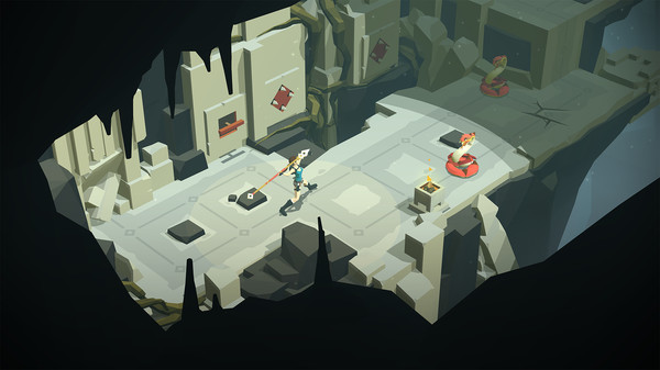 Скриншот из Lara Croft GO