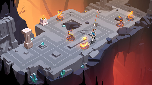 Скриншот из Lara Croft GO