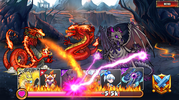 Скриншот из Dragon Kingdom War