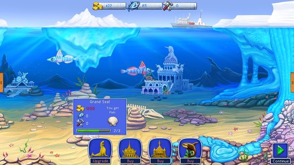 Lost in Reefs: Antarctic game for windows Pc 1
