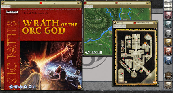 Скриншот из Fantasy Grounds - PFRPG Basic Paths: Wrath of the Orc God