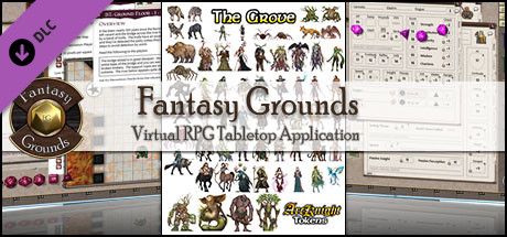 Fantasy Grounds - ArcKnight Tokens - The Grove cover art