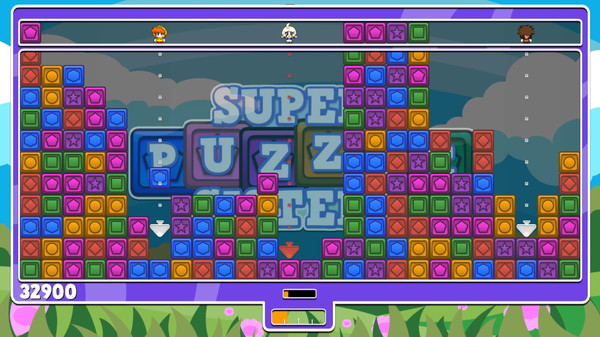 Скриншот из Super Puzzle Sisters