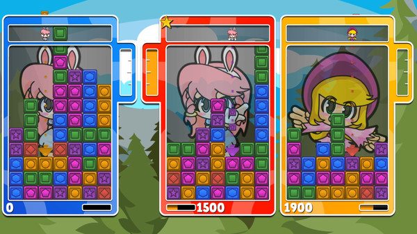 Скриншот из Super Puzzle Sisters