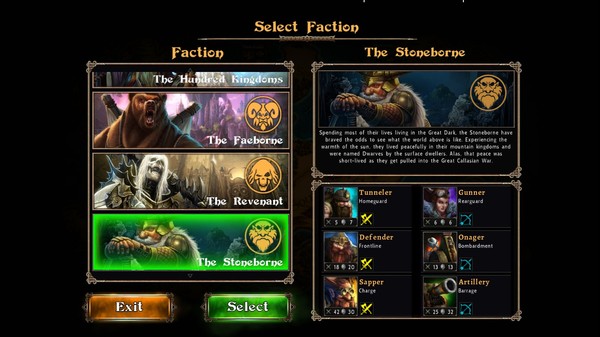 Скриншот из Legends of Callasia: The Stoneborne