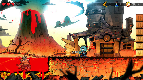 Скриншот из Wonder Boy: The Dragon's Trap