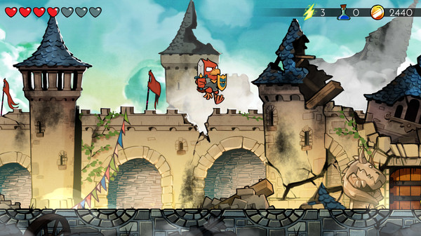 Скриншот из Wonder Boy: The Dragon's Trap