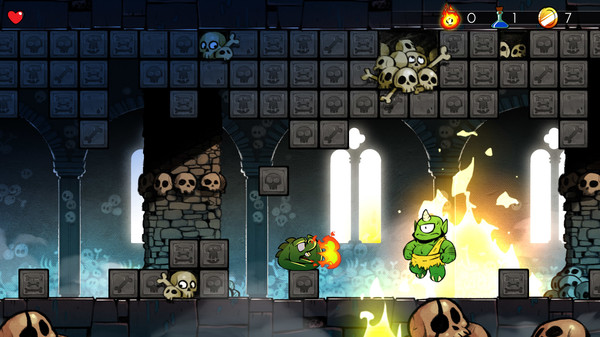 Скриншот из Wonder Boy: The Dragon's Trap