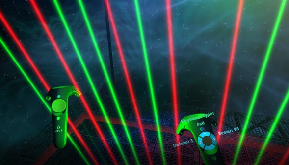 Скриншот из VR Laser Harp