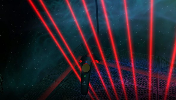 Скриншот из VR Laser Harp