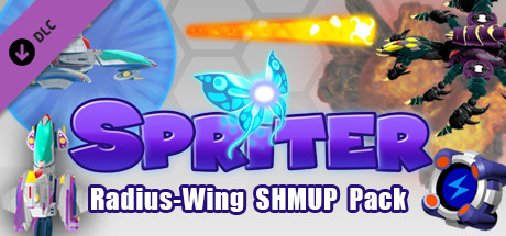 Spriter: Radius-Wing SHMUP Animated Art Pack cover art