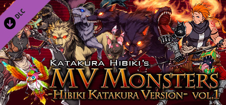 RPG Maker MV - MV Monsters HIBIKI KATAKURA ver Vol.1 cover art