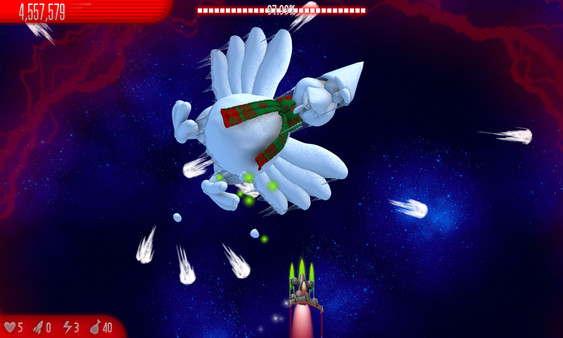 Скриншот из Chicken Invaders 5 - Christmas Edition