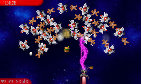 Скриншот из Chicken Invaders 5 - Christmas Edition