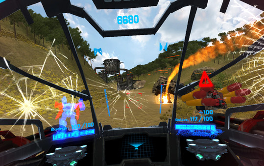 Скриншот из Z`code (VR for HTC Vive)