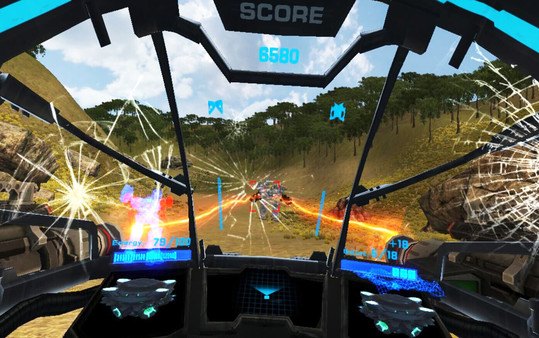 Скриншот из Z`code (VR for HTC Vive)