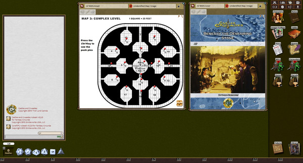 Скриншот из Fantasy Grounds - C&C: A7 The Despairing Stone