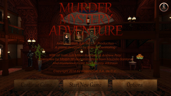 Murder Mystery Adventure for linux