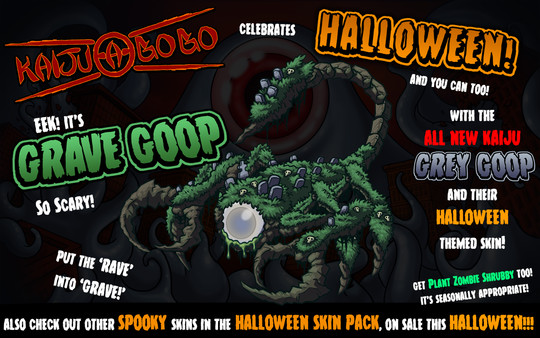 【图】Kaiju-A-GoGo: Grave Goop Halloween Skin(截图1)