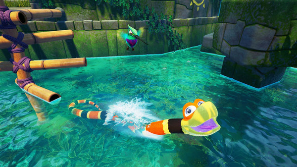 Скриншот из Snake Pass