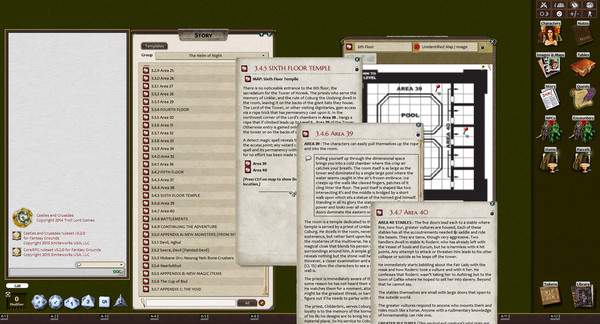 Скриншот из Fantasy Grounds - C&C: A9 The Helm of Night