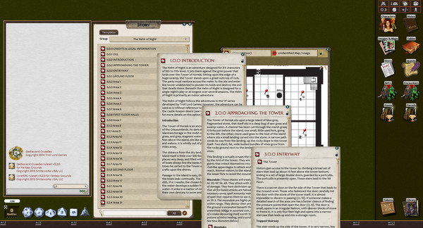 Скриншот из Fantasy Grounds - C&C: A9 The Helm of Night