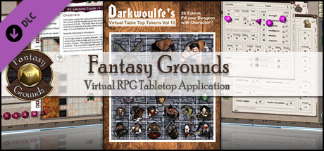Fantasy Grounds - Darkwoulfe's Token Pack Volume 19 cover art