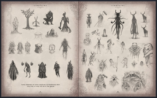 Скриншот из Through the Woods - Artbook