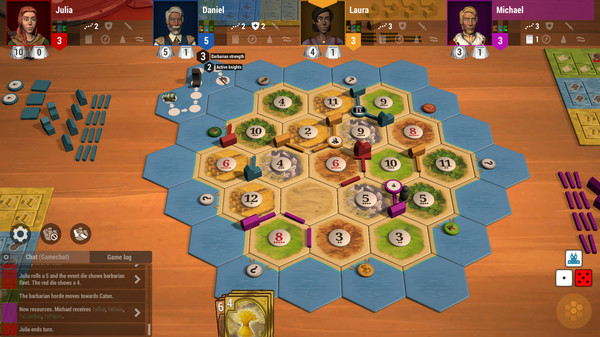 Скриншот из Catan Universe