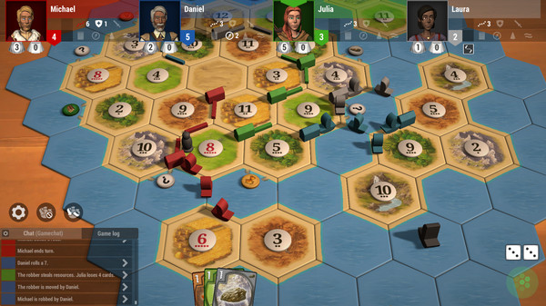 Скриншот из Catan Universe