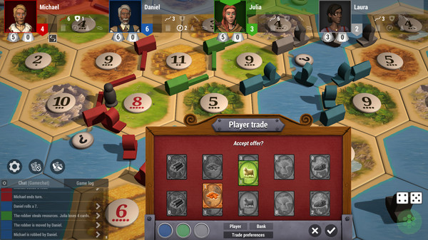 Скриншот из Catan Universe