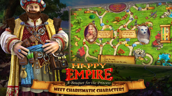 Happy Empire - A Bouquet for the Princess game for Linux 1
