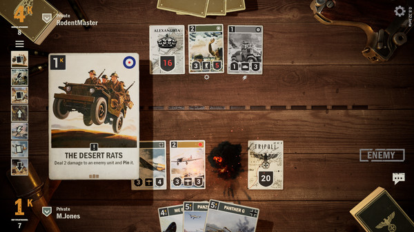 Скриншот из KARDS - The WWII Card Game