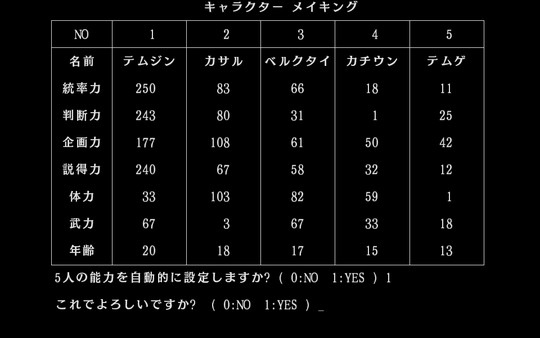 Aoki Ookami to Shiroki Mejika / 蒼き狼と白き牝鹿 requirements