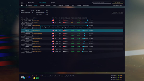 Pro Basketball Manager 2017 game for Linux 1