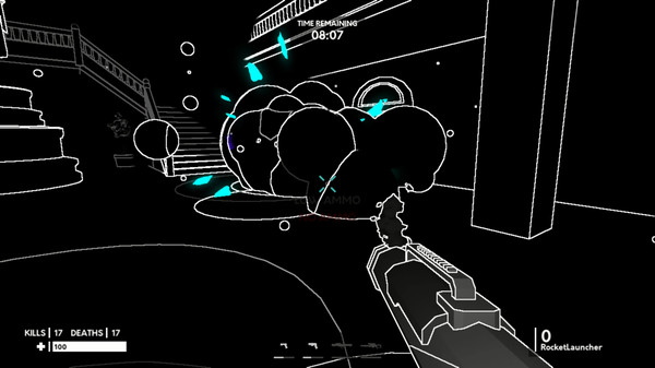 Muffled Warfare - Echolocation Shooter game for Linux 1