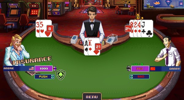 Скриншот из Super Blackjack Battle 2 Turbo Edition - The Card Warriors