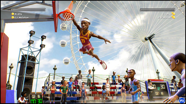 Скриншот из NBA Playgrounds