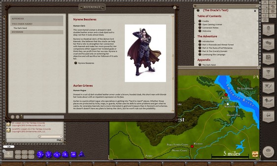 Скриншот из Fantasy Grounds - Trail of the Apprentice: The Oracle's Test