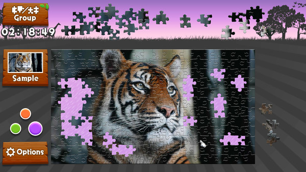 Скриншот из Wild Animals - Animated Jigsaws
