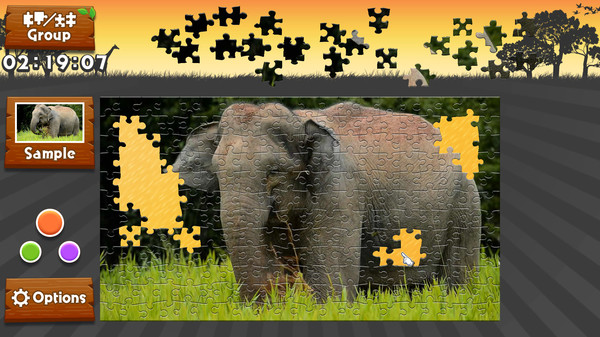 Скриншот из Wild Animals - Animated Jigsaws