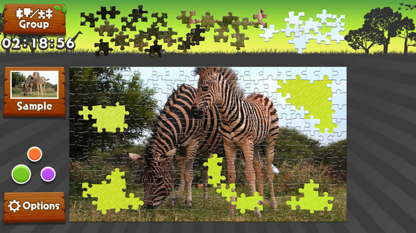 Скриншот из Wild Animals - Animated Jigsaws