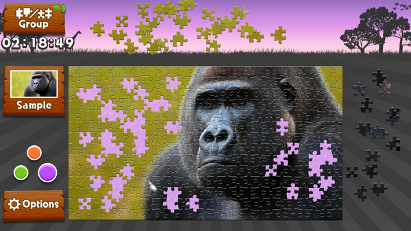Скриншот из Wild Animals - Animated Jigsaws